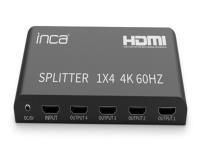 INCA IHSK-460 HDMI Splitter 1 in 4Out 4K 60Hz Switch 4 LÜ HDMI ÇOKLAYICI